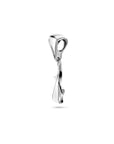 zilver gerhodineerd hanger ginkgo blad 1338562 - PansiteNederland.nl