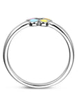 Gerhodineerd Zilver Ring Bloem 1338577 - PansiteNederland.nl