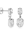Zilver Gerhodineerd Oorhangers Swarovski 1338676 - PansiteNederland.nl