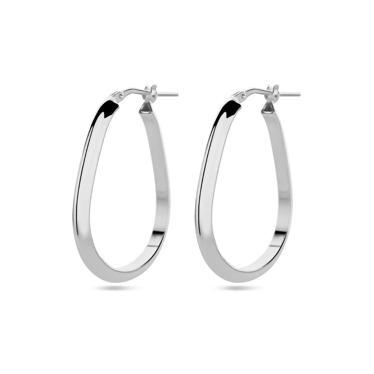 Zilver Gerhodineerd Oorringen 1338740 - PansiteNederland.nl