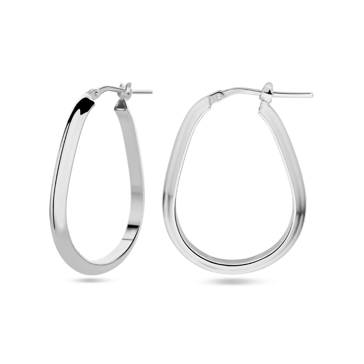 Zilver Gerhodineerd Oorringen 1338740 - PansiteNederland.nl