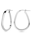 Zilver Gerhodineerd Oorringen 1338740 - PansiteNederland.nl