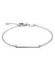 Zilver Gerhodineerd Graveerarmband Plaat 3,5 Mm 14 - 16 Cm 1338743 - PansiteNederland.nl