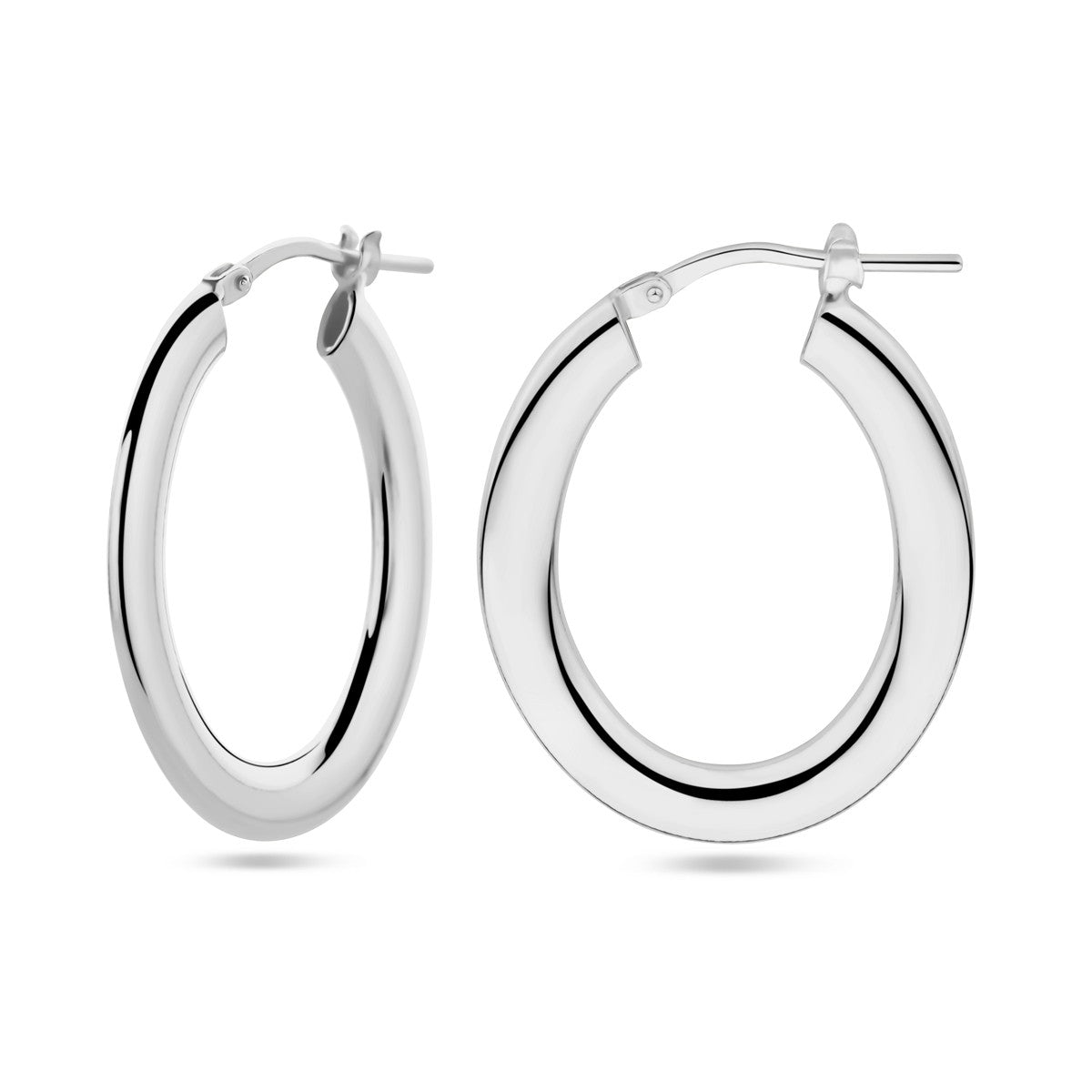 Zilver Gerhodineerd Oorringen 1338757 - PansiteNederland.nl