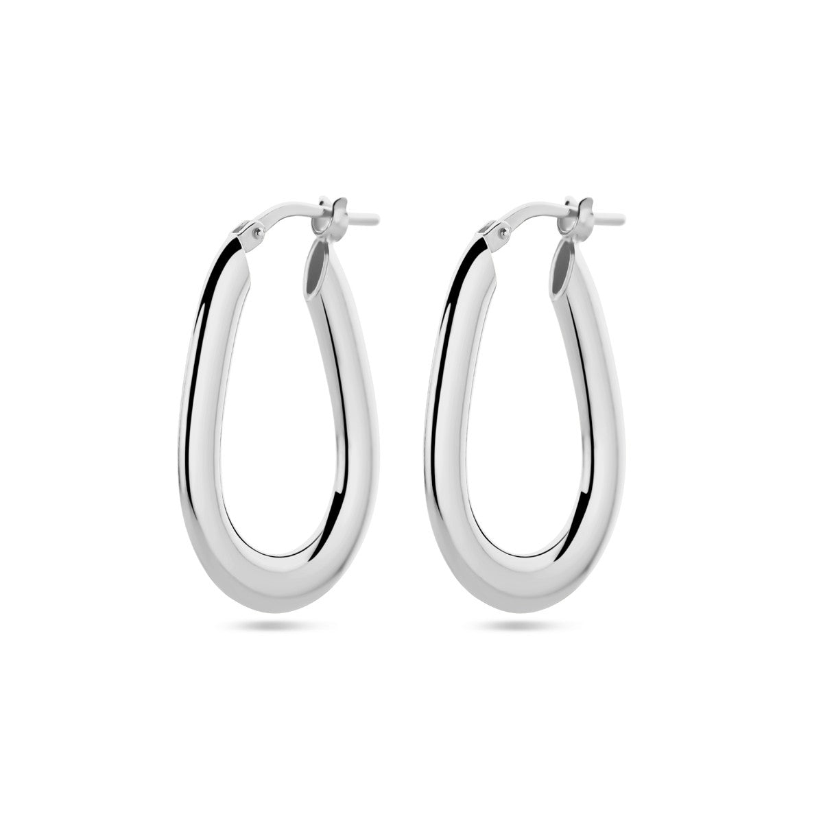 Zilver Gerhodineerd Oorringen 1338758 - PansiteNederland.nl