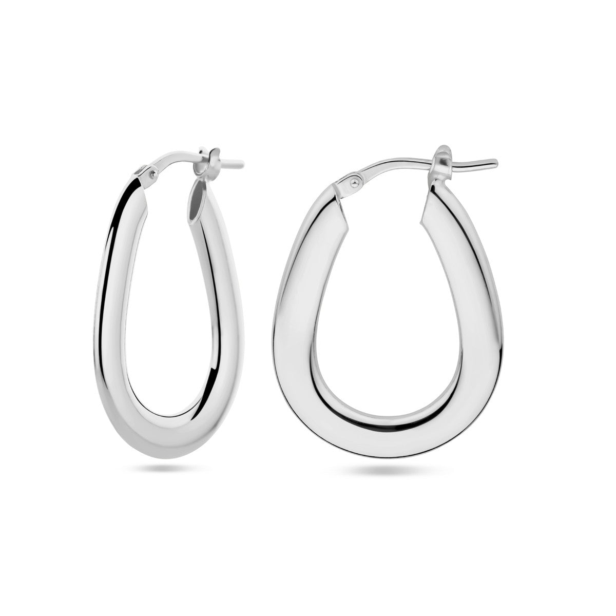 Zilver Gerhodineerd Oorringen 1338758 - PansiteNederland.nl