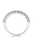 Gerhodineerd Zilver Ring Met Zirkonia 1338774 - PansiteNederland.nl