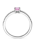 Gerhodineerd Zilver Ring Wit En Roze Met Zirkonia 1338793 - PansiteNederland.nl