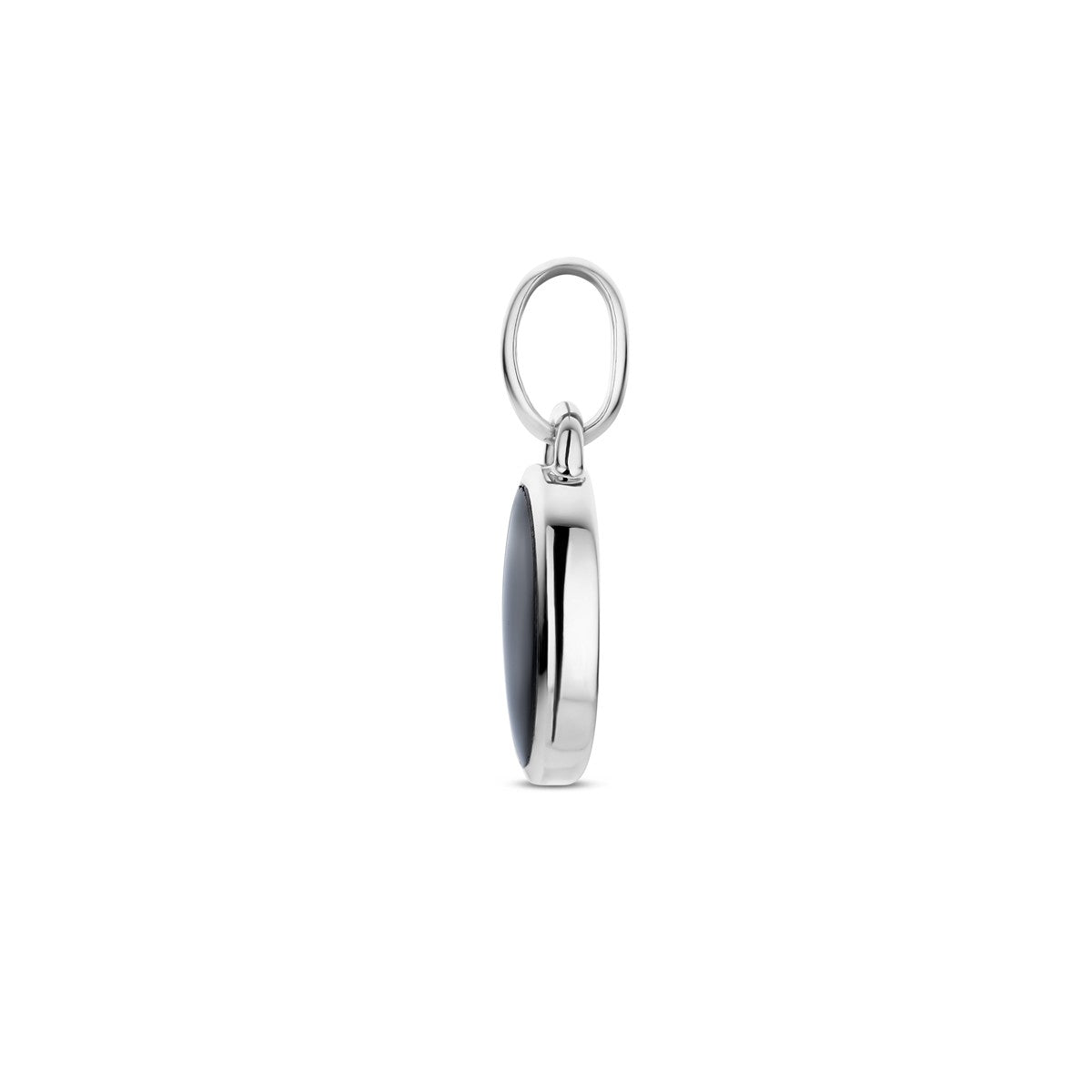 zilver gerhodineerd hanger onyx 1338820 - PansiteNederland.nl
