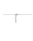 zilver gerhodineerd collier zirkonia 43 + 3 cm 1338898 - PansiteNederland.nl