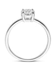 Gerhodineerd Zilver Ring Met Zirkonia 1338906 - PansiteNederland.nl