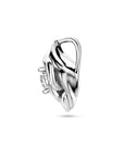 zilver gerhodineerd hanger roos zirkonia 1338923 - PansiteNederland.nl
