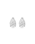 Zilver Gerhodineerd Oorknoppen Zirkonia 1338930 - PansiteNederland.nl