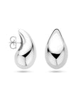 Zilver Gerhodineerd Oorknoppen Druppel 1338987 - PansiteNederland.nl