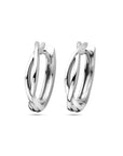 Zilver Gerhodineerd Klapoorringen 1339017 - PansiteNederland.nl