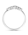 Gerhodineerd Zilver Ring Met Zirkonia 1339019 - PansiteNederland.nl