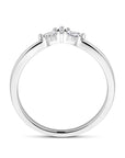 Gerhodineerd Zilver Ring V Met Zirkonia 1339035 - PansiteNederland.nl