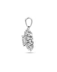 zilver gerhodineerd hanger zirkonia 1339040 - PansiteNederland.nl