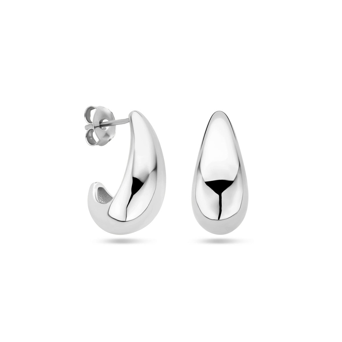 Zilver Gerhodineerd Stekeroorringen 1339108 - PansiteNederland.nl