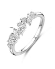 Gerhodineerd Zilver Ring Met Zirkonia 1339136 - PansiteNederland.nl