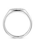 Gerhodineerd Zilver Ring Met Zirkonia 1339269 - PansiteNederland.nl