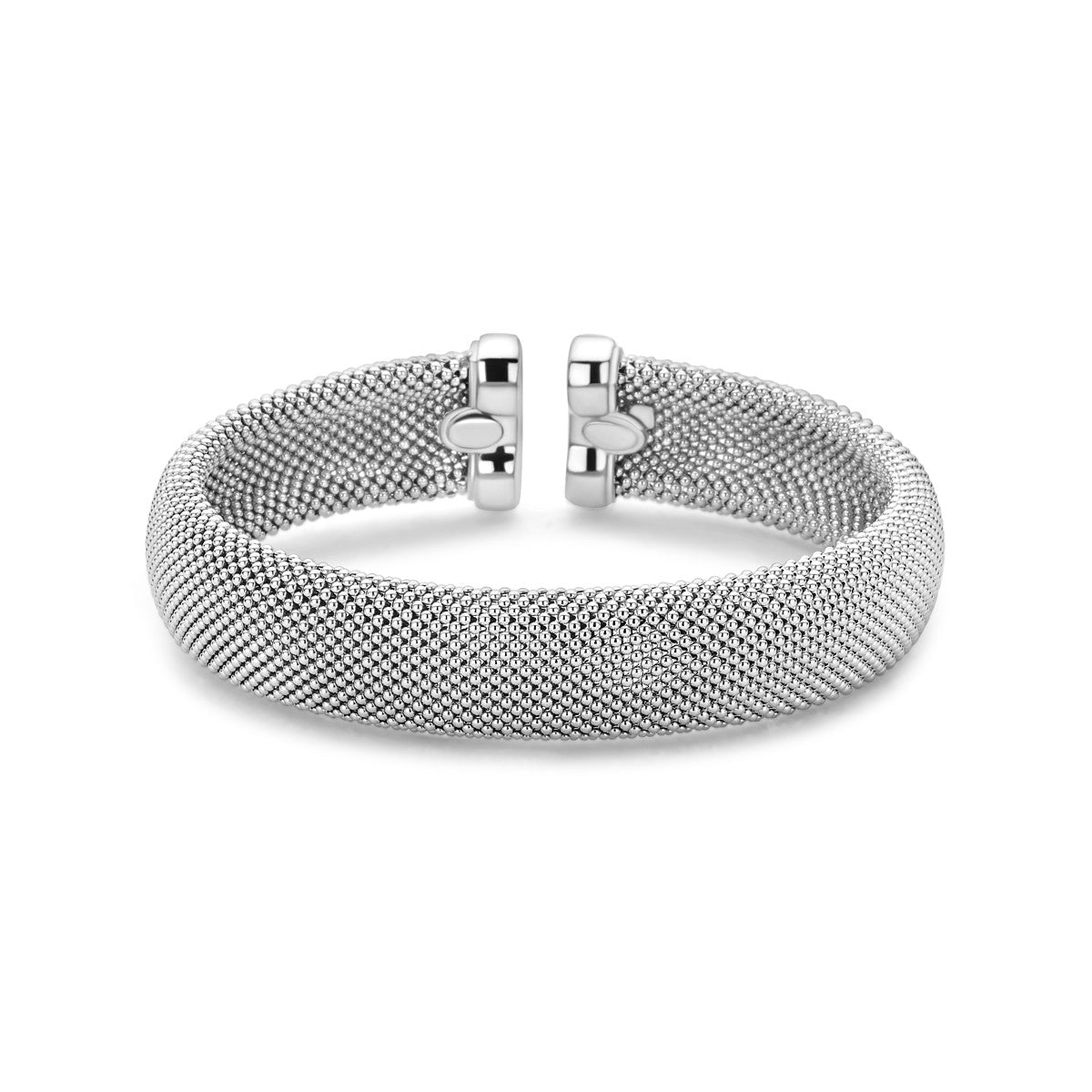 Zilver Gerhodineerd Klemband 13 Mm 1339285 - PansiteNederland.nl