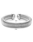 Zilver Gerhodineerd Klemband Tubogas Zirkonia 13 Mm 1339287 - PansiteNederland.nl