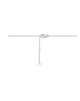 Zilver gerhodineerd collier parels 41 - 45 cm - 1339343 - PansiteNederland.nl