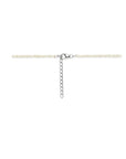 Zilver gerhodineerd collier parels 41 - 45 cm - 1339344 - PansiteNederland.nl