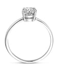 Gerhodineerd Zilver Ring Met Zirkonia 1339369 - PansiteNederland.nl