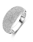 Gerhodineerd Zilver Ring Met Zirkonia 1339389 - PansiteNederland.nl