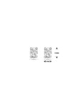 Zilver gerhodineerd oorknoppen zirkonia 4 mm - 1339432