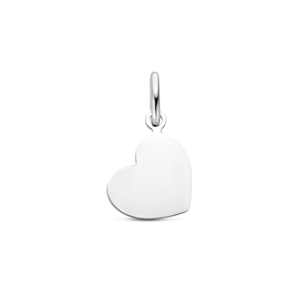 zilver gerhodineerd graveerhanger hart 10,5 mm 1339474 - PansiteNederland.nl