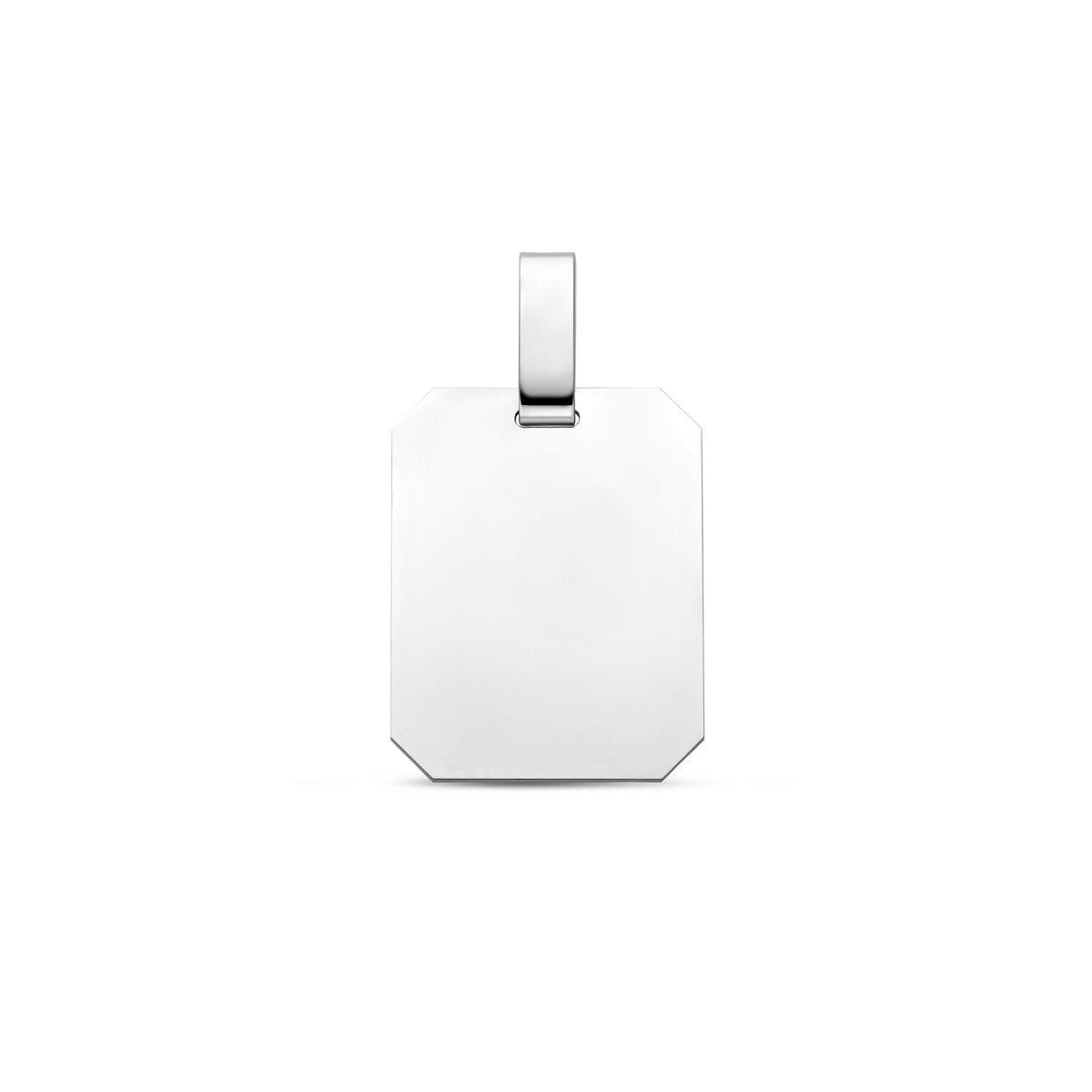 zilver gerhodineerd graveerhanger 18 mm 1339475 - PansiteNederland.nl