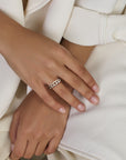 Gerhodineerd Zilver Ring Schakel 1339550 - PansiteNederland.nl