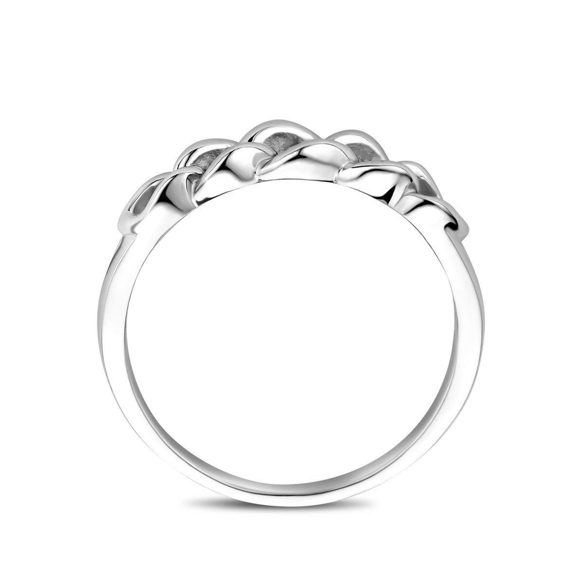 Gerhodineerd Zilver Ring Schakel 1339550 - PansiteNederland.nl