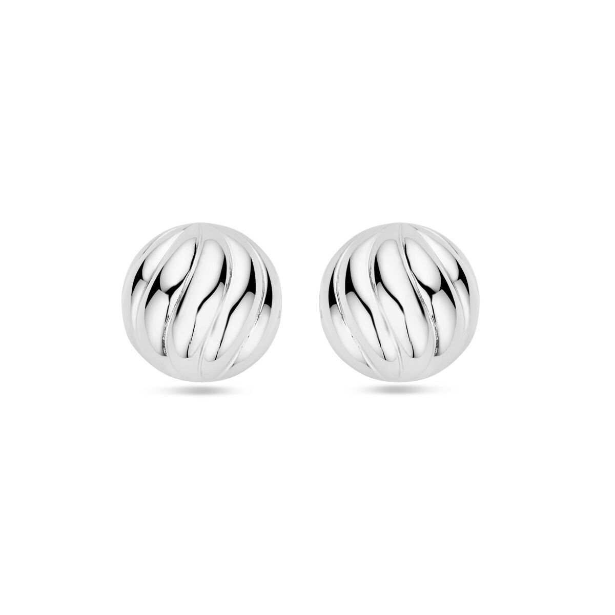 Zilver Gerhodineerd Oorknoppen 14,5 Mm 1339593 - PansiteNederland.nl