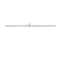 zilver gerhodineerd collier marine ronde buis 3,9 mm 42 cm kapittelslot 1339686