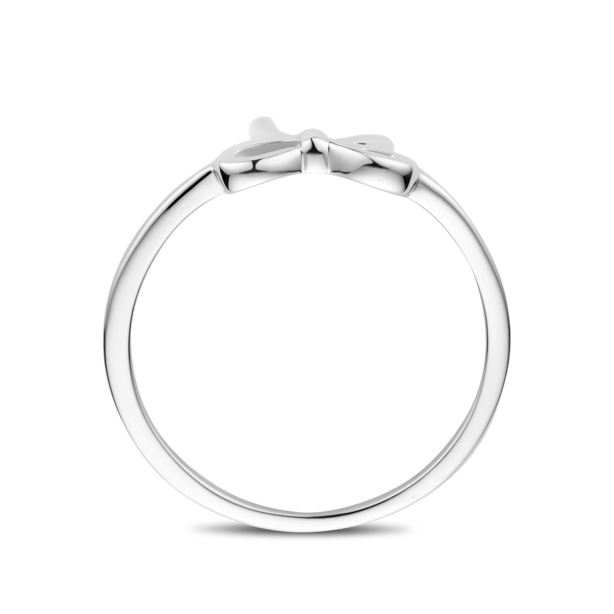 Gerhodineerd Zilver Ring Strik 1339711 - PansiteNederland.nl