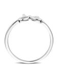 Gerhodineerd Zilver Ring Strik 1339711 - PansiteNederland.nl