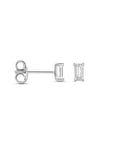 Zilver Gerhodineerd Oorknoppen Zirkonia 4,5 Mm 1339716 - PansiteNederland.nl