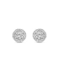 Zilver Gerhodineerd Oorknoppen Zirkonia 6 Mm 1339721 - PansiteNederland.nl