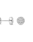 Zilver Gerhodineerd Oorknoppen Zirkonia 6 Mm 1339721 - PansiteNederland.nl