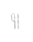 Zilver Gerhodineerd Oorhangers Zirkonia Brisur Haak 24 Mm 1339738 - PansiteNederland.nl