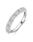 Gerhodineerd Zilver Ring Met Zirkonia 3,0 Mm 1339739 - PansiteNederland.nl