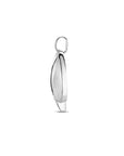 zilver gerhodineerd hanger zirkonia poli/mat 22 mm 1339743 - PansiteNederland.nl
