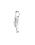 zilver gerhodineerd hanger zirkonia 21 mm 1339745 - PansiteNederland.nl