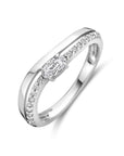 Gerhodineerd Zilver Ring Met Zirkonia 4,5 Mm 1339746 - PansiteNederland.nl