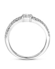 Gerhodineerd Zilver Ring Met Zirkonia 4,5 Mm 1339746 - PansiteNederland.nl
