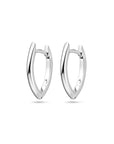 Zilver Gerhodineerd Klapoorringen 2,0 MM 1339760 - PansiteNederland.nl